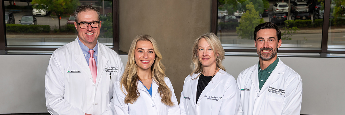 Faculty in the division of urogynecology and reconstructive pelvic surgery
