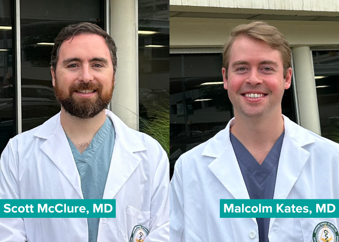 Scott McClure, MD, and Malcolm Kates, MD