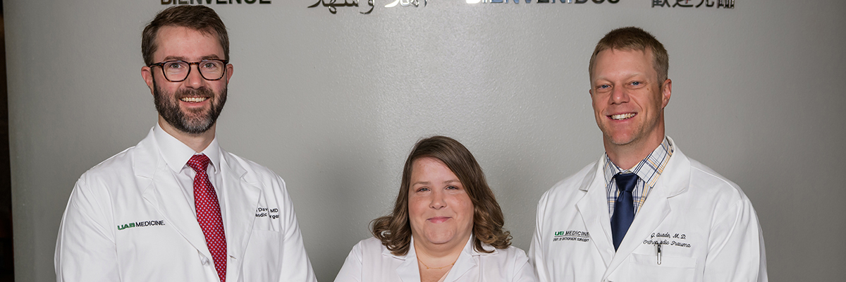 faculty in the trauma section