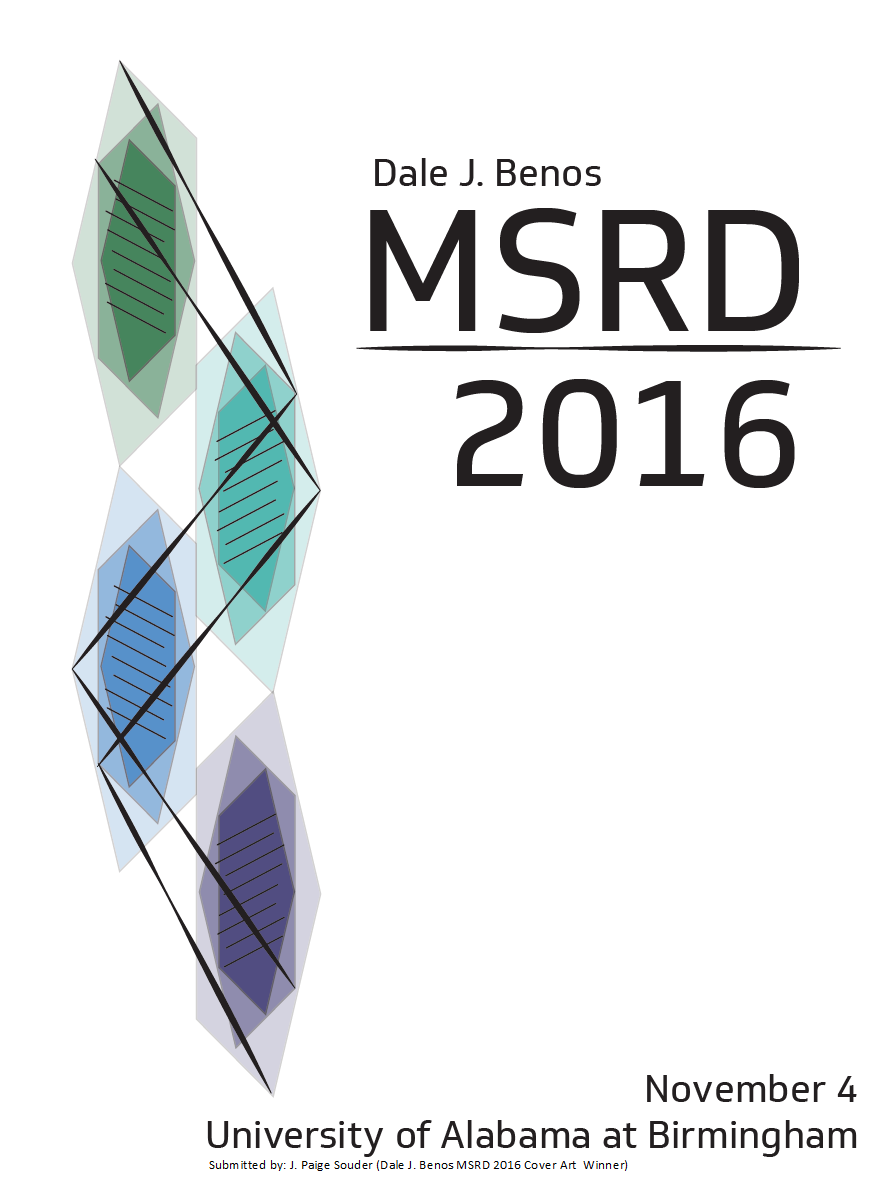 MSRD 2016 Abstract Booklet