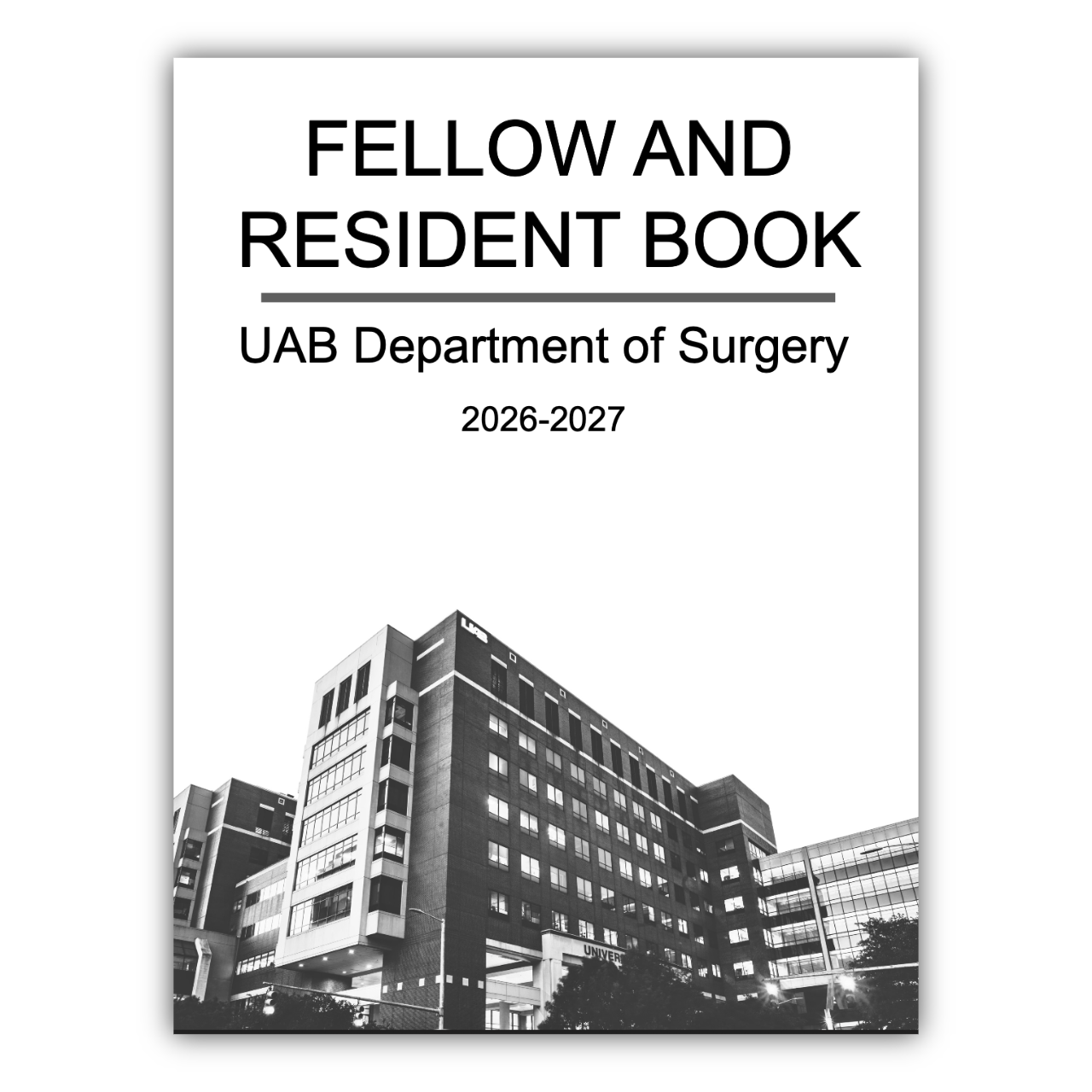 2026-2027 Fellow and Resident Book