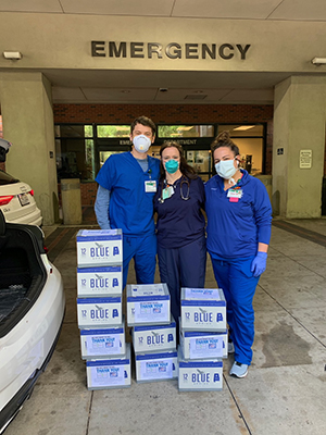 Blue Spring Water Donation