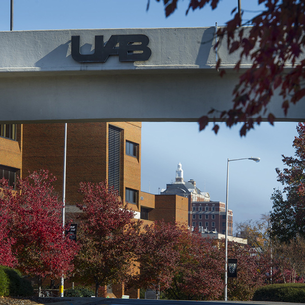 UAB pedestrian bridge