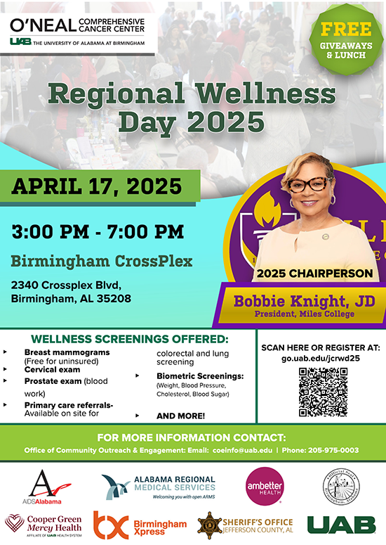 Small regional wellness flyer