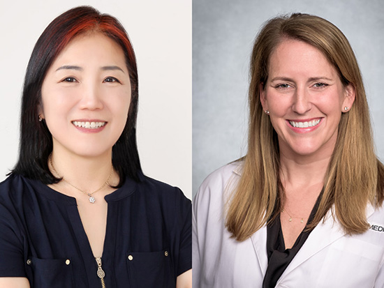 Headshots of Criminologist Hyeyoung Lim, Ph.D., and Child Psychologist Margaret Canter, Ph.D.