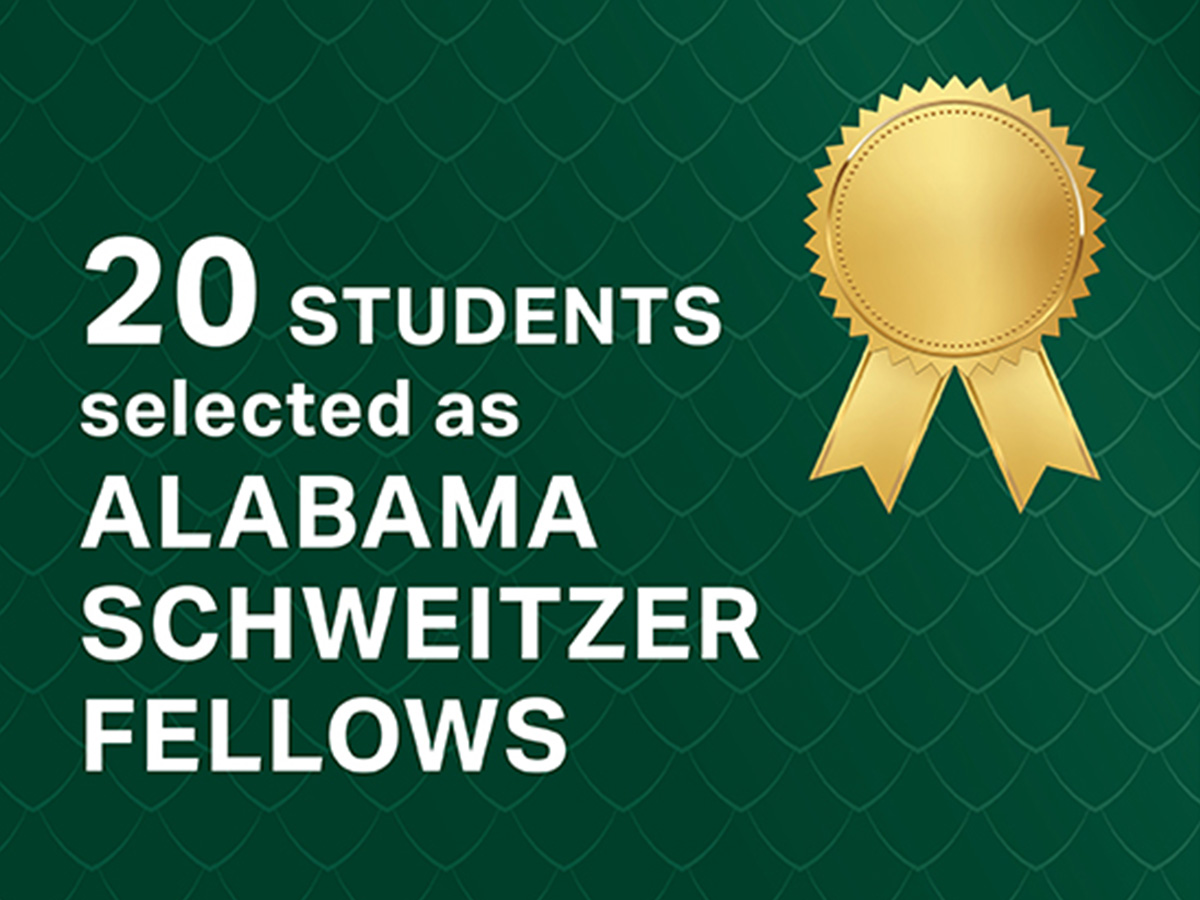 Green UAB graphic that displays the text 