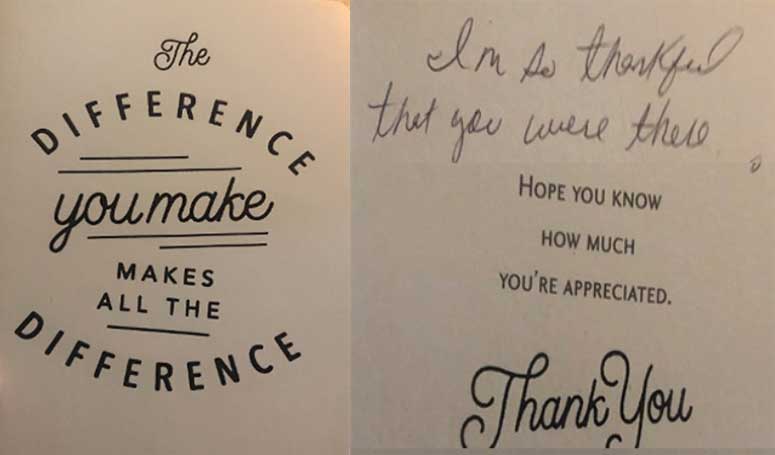 the difference