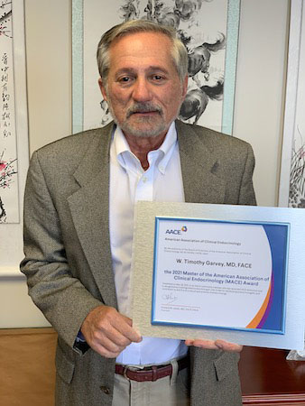 W. Timothy Garvey selected to earn highest honor from AACE