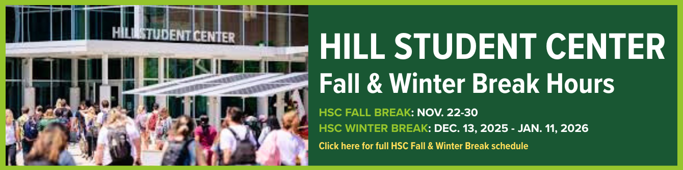 HSC Fall Break Hours