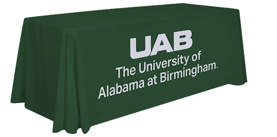 Illustration of preferred format for tablecloth.