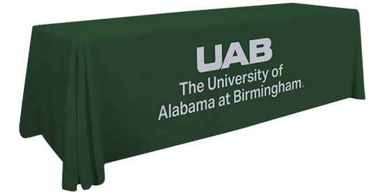 Illustration of preferred format for tablecloth.